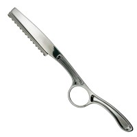 Филировочная бритва с кольцом (+ лезвие)